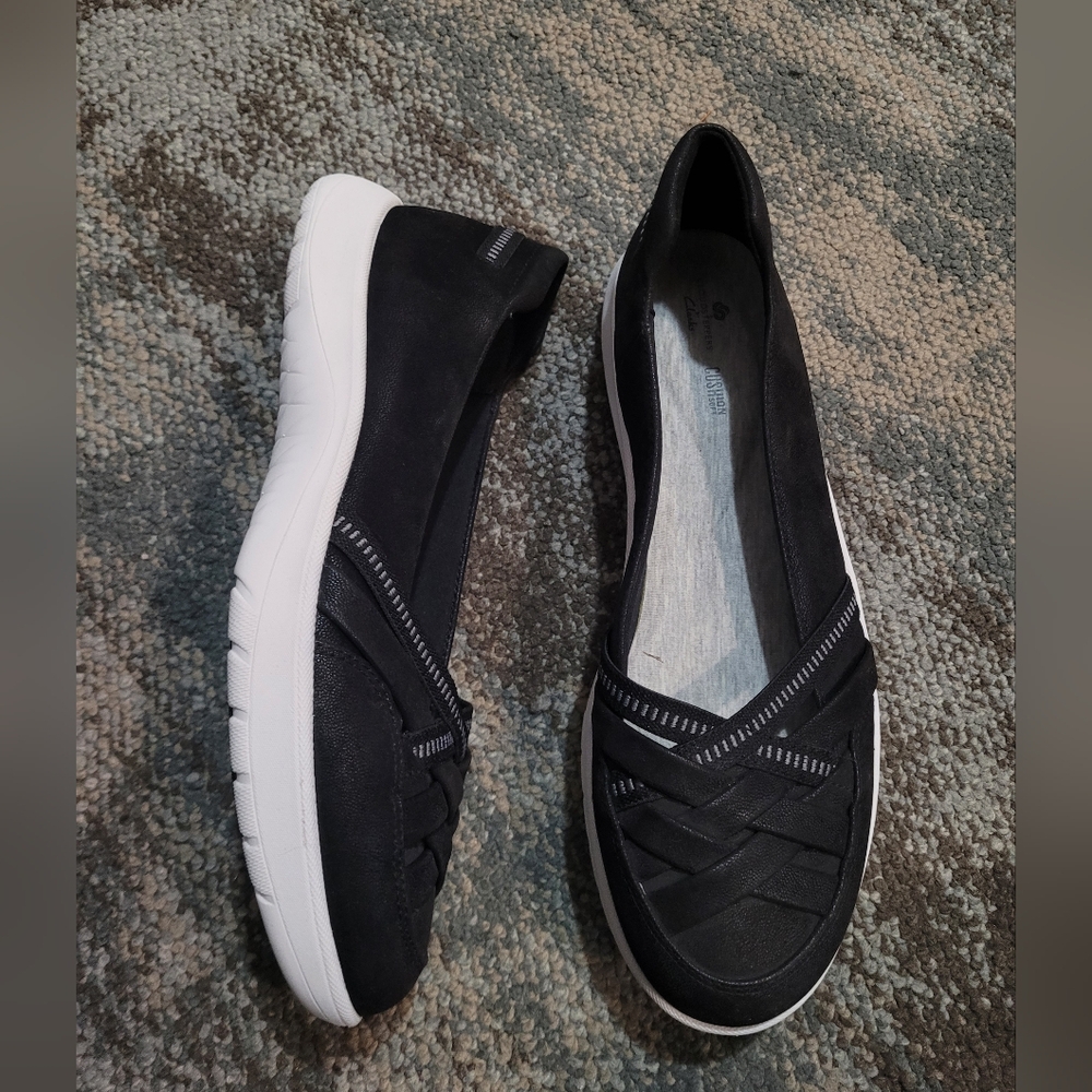 Brand New Clarks Slip Ons
